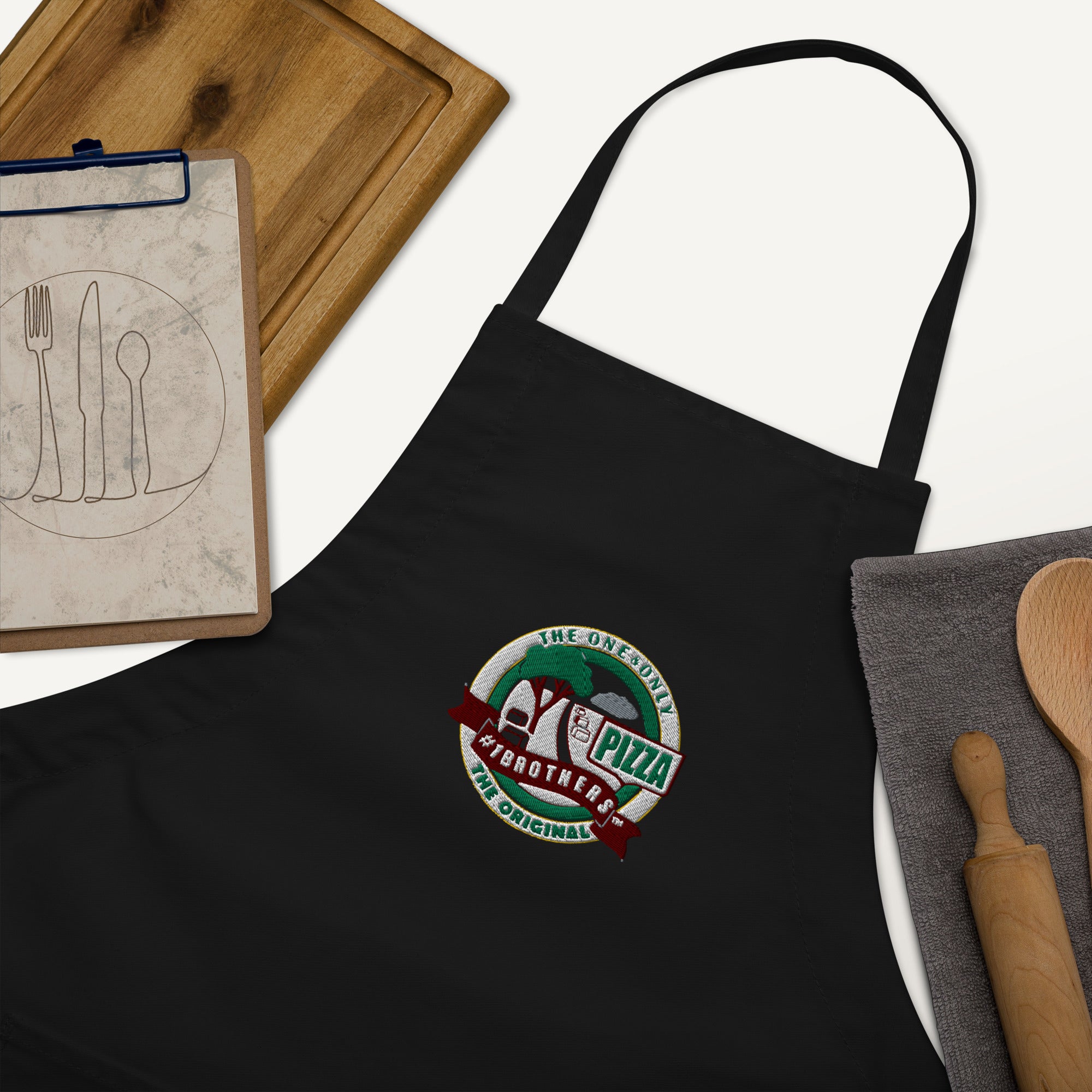 #1Brothers Trade Mark Logo Embroidered Apron