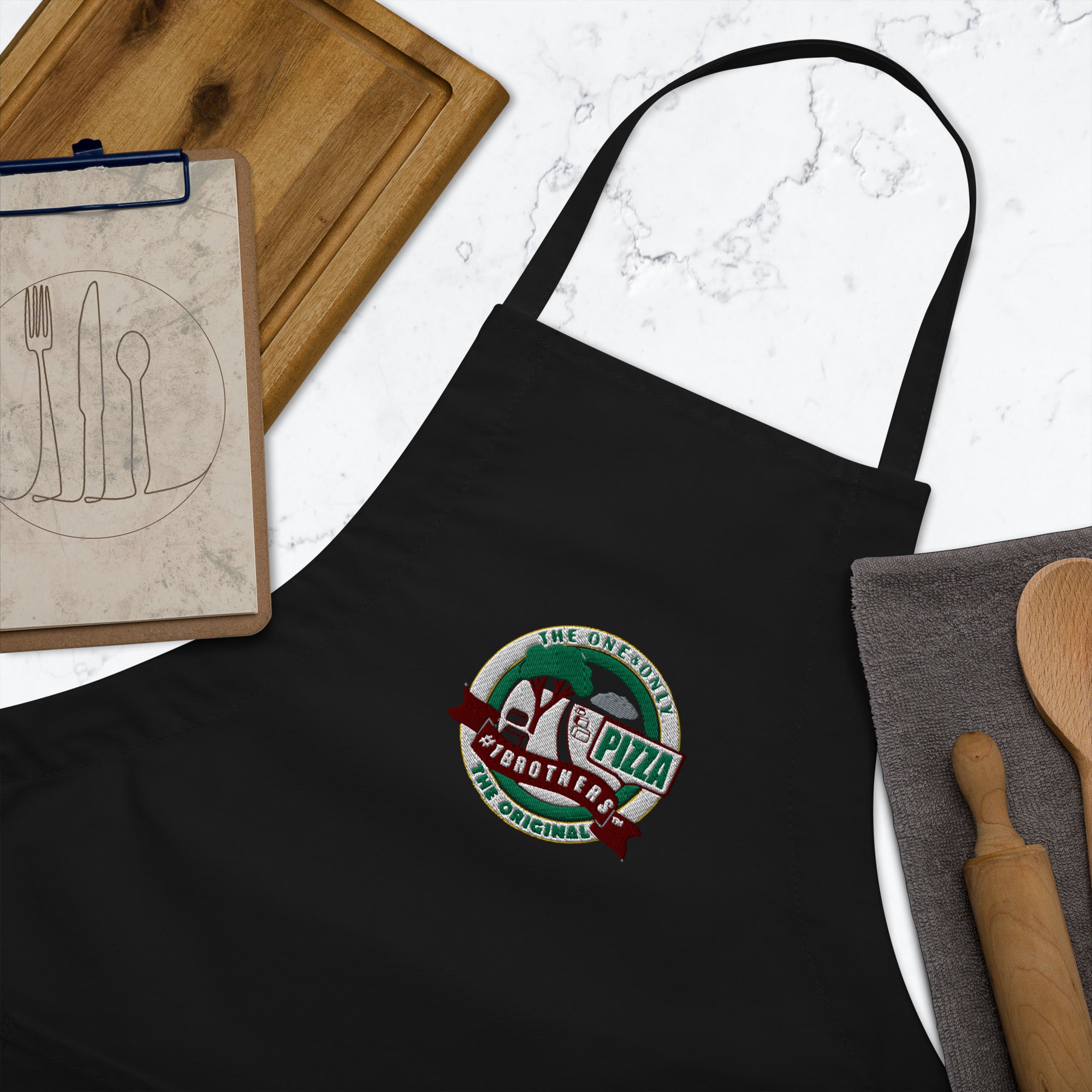 #1Brothers Trade Mark Logo Embroidered Apron