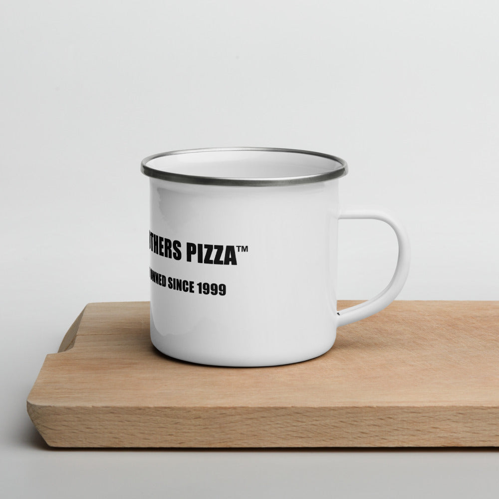 #1Brothers Trade Mark Logo Enamel Mug